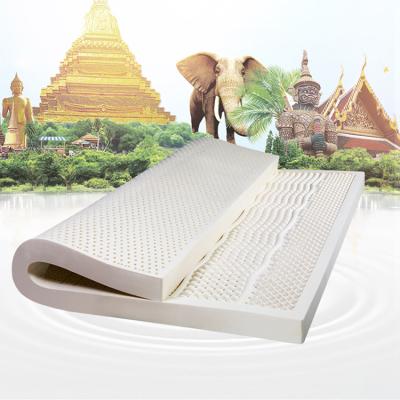 China Anti Dust Mite Customized Size And Home Furniture General Use Latex Foam Seven-zone Mattress for sale