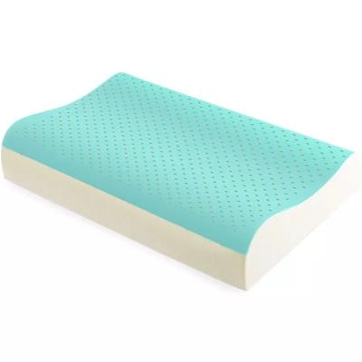 China New Style Healthy Cool Moving Removable Covers Anti-static For Summer Season Relieve Neck Pain Latex Gel Cool Pillow for sale