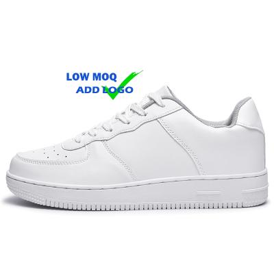 China 2021 Fashion Trend Large Size Microfiber White Sepatu Sneakers Custom Made Unisex Logo Leather Male Casual Skateboard Shoes For Men for sale