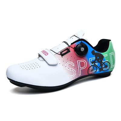 China Rubber road cycling shoes fast cycling shoes mountain bicycle spinning cycling shoes for sale