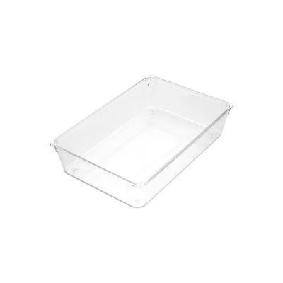 China Sustainable Home Storage Organization Bathroom Clear Storage Box For Organizer for sale