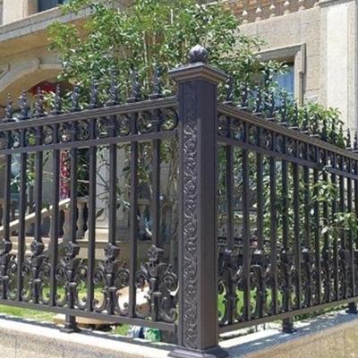 China Wholesale High Quality Sustainable Beautiful Garden Decorative Yard Aluminum Fence for sale