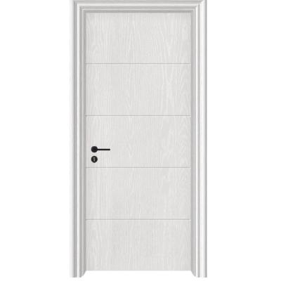 China Modern waterproof interior door wpc white door designed by chinese manufacturer for sale