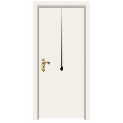 China Latest Design Modern Wood Entrance Doors Interior Front Door Room Wood Door for sale