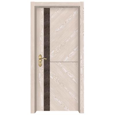 China Modern Custom Exterior External Entry Doors Luxury Wood Armored Wood for sale