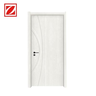 China ZS-209 Modern Melamine Bathroom Bedroom Door Skin Cheaper Price for sale