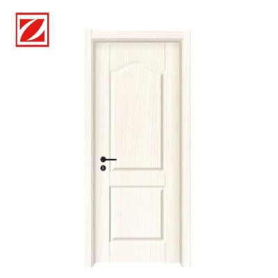 China Modern Simple White Wood MDF Melamine Interior Melamine Wood Door for sale