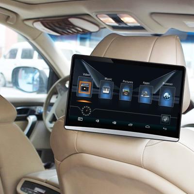 China 10 inch portable android rear view assist touch screen led headrest car monitor for sale