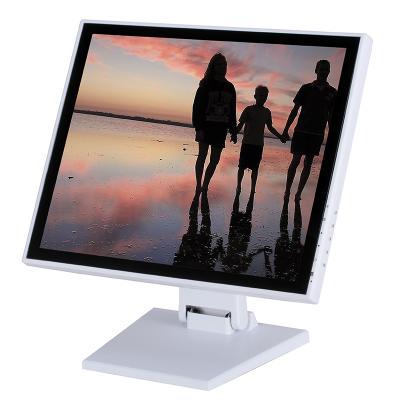 China Full HD Desktop 17 Inch LCD Monitor White Color 17 Inch Medical LCD Monitors for sale