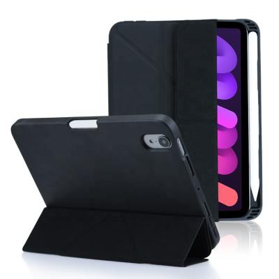 China 2021 New Arrival Magnetic Origami iPad Case For iPad Mini Rugged Inside Folding Standing Leather Flip Cases Tablet Covers And Case for sale