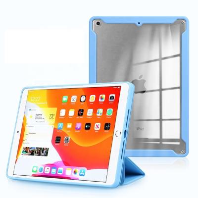 China 10.2 inch iPad 2021 Shockproof Separation Back Cover Sublimation Clear Detachable Case For Magnetic iPad Case for sale