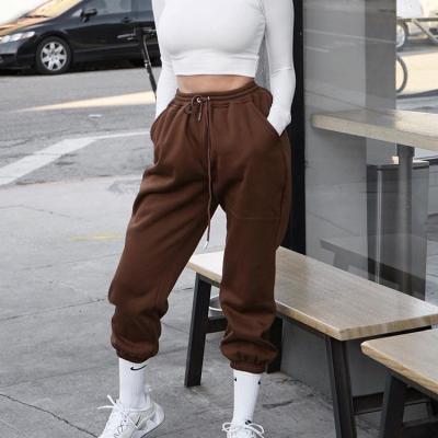 China Anti-wrinkle 2022 Summer Amazon Women's Cargo Pants Fashion Solid Color Connection Casual Pants Casual Sports Sweatpants Women for sale