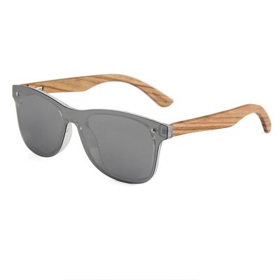 China 2021 Fashion Custom Made Rimless Logo Sun Glasses Wooden Polarized Rimless Sunglasses for sale