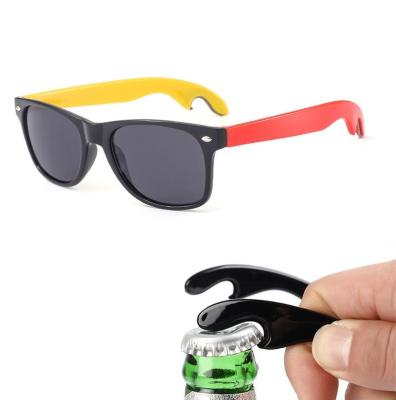 China Promotional Promotion Sunglasses Polycarbonate Material Sunglasses 2022 Custom Logo Opener Sunglasses Promotional Beer Bottle PC UV400 Sunglasses Cheap for sale