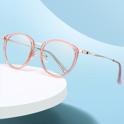 China For Gaming Glasses High Quality New Arrival Custom Glasses Shape Anti Blocking Glass Blue Light Frame Computer Optical Glasses for sale