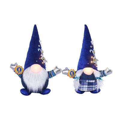 China 2022 Faceless Xmas Home Indoor Plush Decoration Gnome Gift Christmas Decoration Decoration Toys With Light for sale