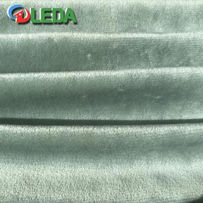 China Wholesale Price Shrink-Resistant Super Soft Italian Crystal 100% Polyester Velvet Fabric For Slipper for sale