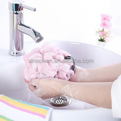 China Extra Fine Orange Color Bath Sponge Shower Bath Sponge Natural Foam Bath Products for sale