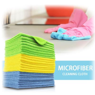 China SPIFIT Zhejiang 40*40 400gsm Multi-surface Child Safe Absorbent Lint Free Terry Napkins Laptop Cloth Reusable Cleaning Towel for sale