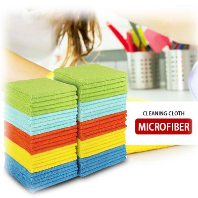 China Professional Super Absorbent 80% Polyester Guitar Microfiber Kid Safe SPIFIT Food Contact Cleaning Cloth Musical Cloth 50 Pack Bulk for sale