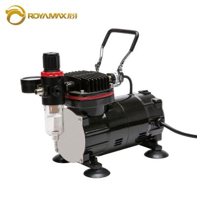 China TC-802 Oil Free Aerograf Kit Tattoo/Air Compressor Portable for makeup,paint body.airbrush compressor for sale