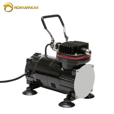 China TC-80 Royalmax Professional High Quality Oil Free Airbrush Oil Free Piston Compressor with Aluminum Handle for sale