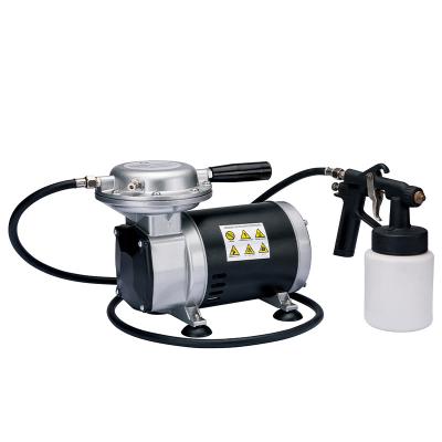 China Professional Oil Free Diaphragm Type Airbrush Compressor Kit TC-09k With High Pressure for sale