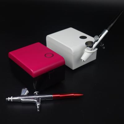 China Portable Oil Free Airbrush Kit For Beauty, Make Up, Harden Decorating, Nails And Tattoo for sale