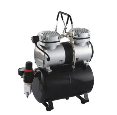 China Royalmax twin cylinder oil free compressor TC-30T for painting, tattooing, makeup and scientific research. Aerograf medical tools for sale