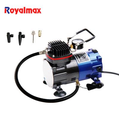 China TC-80W Oil Free Electric Ball Inflator Airbrush Compressor for sale