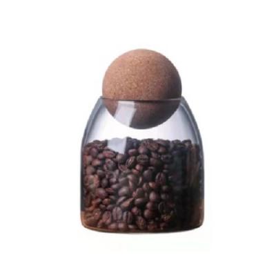 China Handblown Creative Cute Irregular Sustainable Borosilicate Storage Fancy Food Kitchen Glass Jar for sale