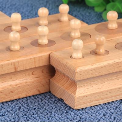 China Eductaional Toddler Wooden Educational Toys For 1 Year Old Sensory Wooden Blocks Toys (Set Of Four) for sale