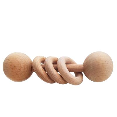 China Europe Manufacturer High Quality Wooden Baby Rattle, Musical Instrument Wooden Baby Rattle, Popular Wooden Baby Rattle for sale