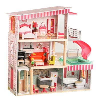 China DIY Practical Wholesale Doll House Furniture Sensitive Wooden Toy Lovely For Baby for sale