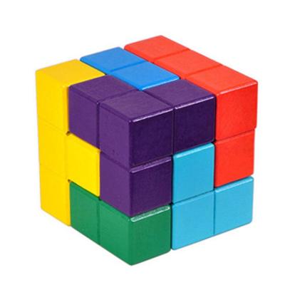 China China Amazon best selling wooden cubes for kids, wooden cube for education for sale