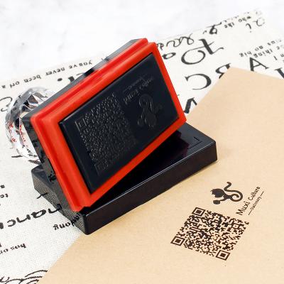 China Office Pernal Custom Rectangular Photosensitive Address Stamp Seal Stamp Rectangular Self Inking Stamp Custom Logo Self Inking Stamp for sale