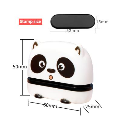 China Large Size Ink Children's Toy Hot Sale Good Quality Popular Product Rubber Stamp Name Stamp for sale