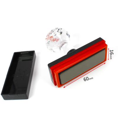 China Office Top Selling Guaranteed Quality Product 16*60mm Popular Office Flash Stamp for sale