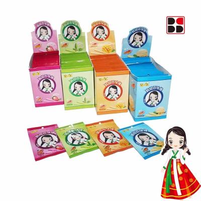 China Normal Chinese Factory Wholesale Custom Ice Cream Sprinkles Straw Candy Fruit Stick Candy CC for sale