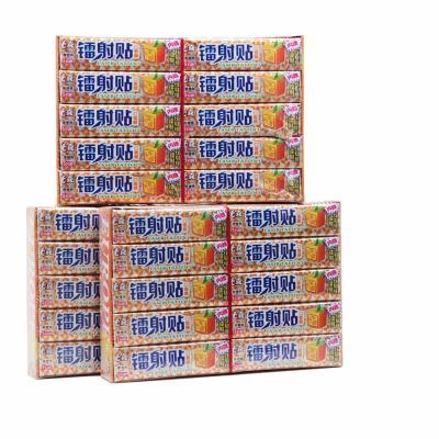 China China Natural Manufacturer Custom Fruit Orange Flavors Bubble Gum Halal Bright Tattoo Chewing Gum For Sale for sale