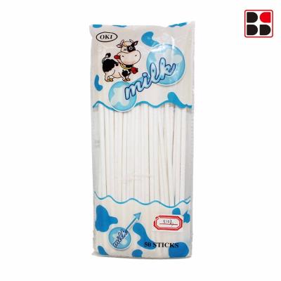 China OEM Natural Wholesale Straw Powder Candy Halal Mix Fruit Flavor Sweet Milk Sour Powder Straw Candy for sale