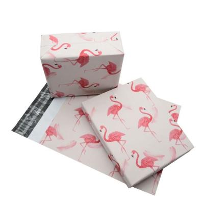 China Envelope Pouch Pink Flamingo /Snowflake Messenger Bag/Coral Cartoon Anime Poly Mailers Self Seal Mailing Envelope Plastic Bag à venda