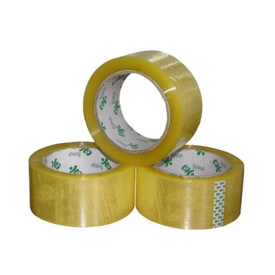 China Fangjie Logo Printed Custom Bopp Packing Tape Heat Resistant Ten Years Factory Strong Adhesive With Company Logo à venda