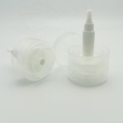 China Spill No 28/410 33/410 Press Pump Dispenser For Nail Polish Remover for sale