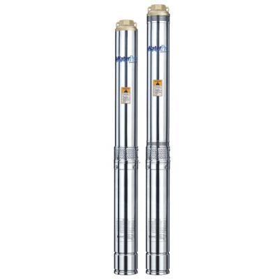 China WATERPRO Automotive Industry High Head Deep Borehole Stainless Steel Submersible Water Pump Well 4 Inch for sale