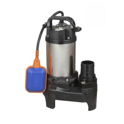 China Ease of Drinking Water Treatment WATERPRO 250w 220/380v Model Large Plastic Easy Flow Electric Water Pump Sewage Submersible Pump for sale