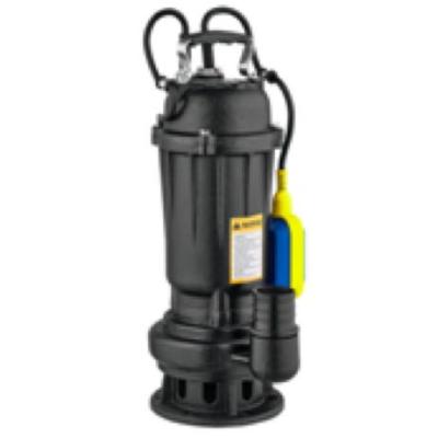 China WATERPRO WQD 220V 1HP Electric Family Homes Sewage Submersible Drainage 180w With Float Switch Mini Water Pump for sale