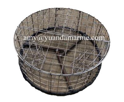 China Strong Corrosion Resistant Commercial Heavy Duty Stainless Steel Trap For Lobster And Crab for sale