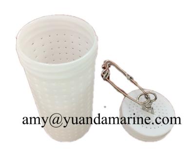 China Durable plastic bait box with stainless steel hook for sale