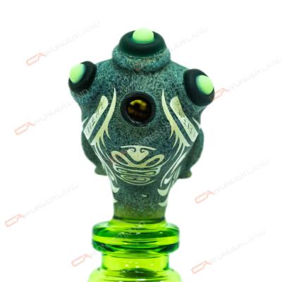 China 12 Inches Hbs Herb Glass Bong Stone Like Texture Effect Te koop